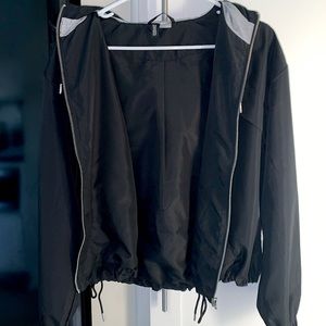 H&M black zip up jacket (M) Great condition